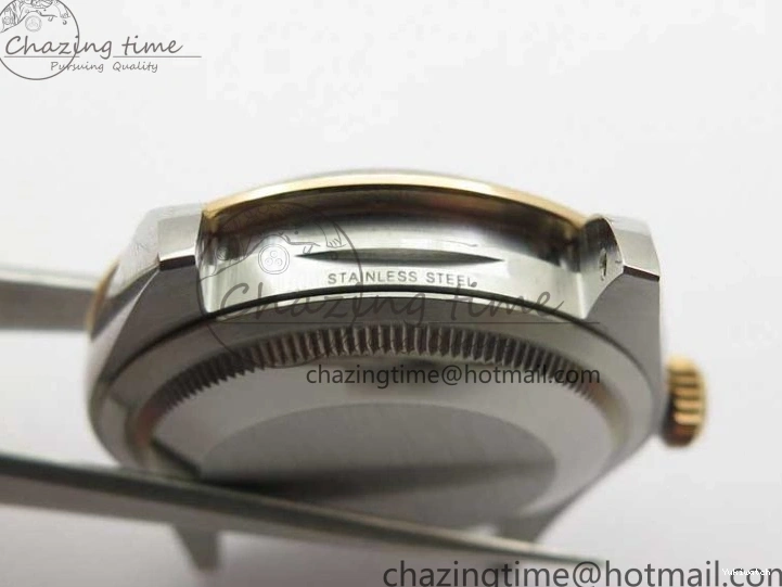 RG BP Best Dial Maker Edition 1:1 Gray Oyster on DateJust SS Roman Bracelet 126201 36 0224